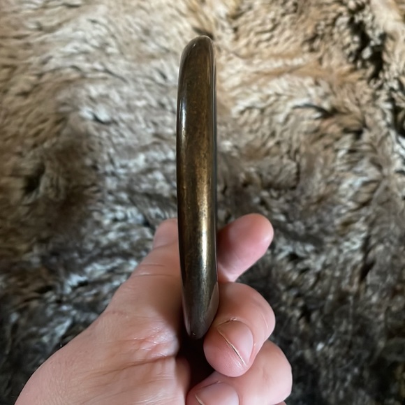 Good as new asymmetrical metal bangle from Holt Renfrew - Picture 4 of 4